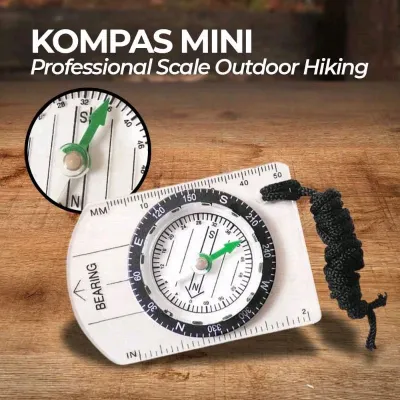 MINI COMPASS FOR OUTDOOR HIKING CAMPING KOMPAS KECIL PRAMUKA KEMPING MENDAKI GUNUNG