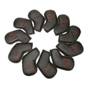 B·C·GOLF | Black Numbered Golf Iron Head Covers