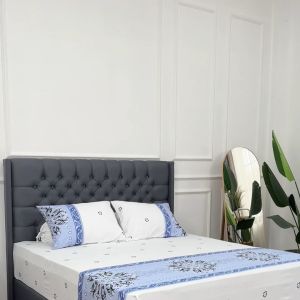 Uniland Sprei Set Katun Sherinna - Seprei Estetik / Fitted Bedsheet