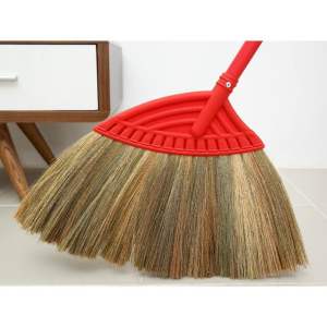 Combo 2 Chổi Cỏ Xuất Khẩu Bông Dày Cao Cấp - Chổi Cỏ Sạch Nhà Cửa Chi Phí Rẻ