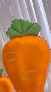 Matte Radish 30 inches Summer Hawaii vegetable Fruit theme party decoration aluminum foil balloon