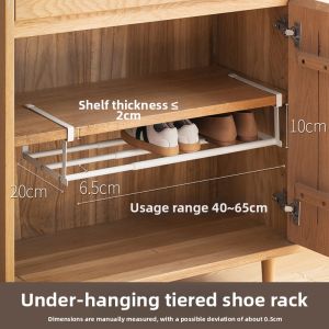 HUIJINGYUN | Expandable Storage Shoe Rack Shelves