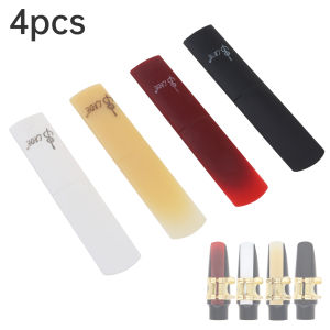 1pc/4pcs Strength 2.5 Alto Tenor Soprano Saxophone Resin Reeds 4 Colors Mixed Sax Reed