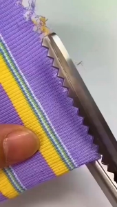 Kéo Cắt Răng Cưa Trang Trí Vải Da Giấy – Răng Cưa Tam Giác Răng Cưa Bầu Tròn – Đa Kích Thước