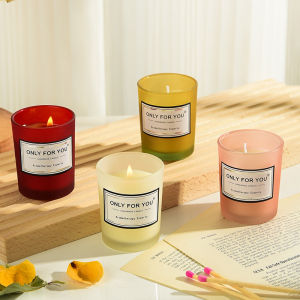 Scented Candle Colorful Collection 50g/1.76oz Natural Soy Wax