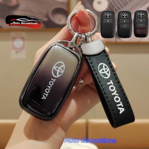 Toyota VELOZ/RAIZE/YARIS/Avanza/vios/YARIS CROSS key covers Toyota car key case gradient color keychain