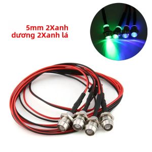 Bộ Đèn LED RC Dành Cho Xe RC Tỷ Lệ 1/10 1/8 1/12 Xe Crawler Xe Drift - Bộ Đèn Pha & Đèn Hậu 3/5/8/10mm Tương Thích Với TRAXXAS HSP HPI MN99 MN90