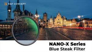 K&F Concept Nano-X Series Blue Streak Filter (2mm) Optical Glass