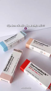 [TẶNG 1MASK 3W CLINIC] Kem Chống Nắng Dermablock SPF50+ PA++++ Hàn Quốc Giúp Chống Nắng Và Nâng Tone Cho Mọi Loại Da