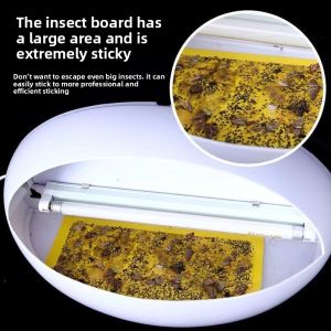 MONLEYTA | Glowing Fly Paper Mosquito And Fly Killing Lamp Adhesive Type Mosquito Killing Lamp Fly Paper For Fly And Mosquito Control