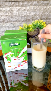 ETAFIT - Herbal Asma dan Sesak Nafas - Susu Kambing Etawa Bubuk Plus Habatusauda Jahe Merah Kurma dan Madu Hutan - Original 100%