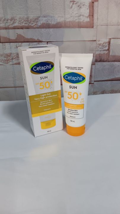 Cetaphil Sun Spf50 Light Gel Very High Protection Lazada Ph