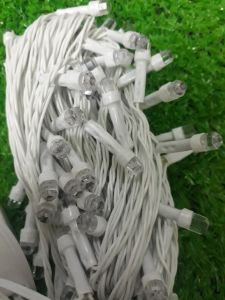 Đèn chớp LED lục giác đổi màu dài 10m20m trang trí Noen