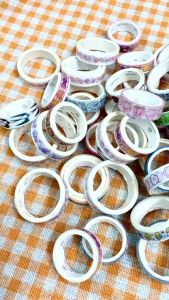 Cuộn Băng Keo Washi Tape Nhiều Hoạ Tiết Trang Trí Sổ Decor DIY