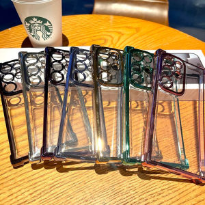 เคสสำหรับ Honor X9d X 9d 5กรัม HonorX9d ขอบเคสโทรศัพท์มือถือชุบโลหะ TPU ใสทนทานกันกระแทกป้องกันเลนส์กล้องป้องกันการตกฝาหลังวัสดุพรีเมี่ยม