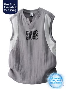 BINHANG | Summer Cool Breathable Loose Tank Top for Men