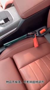 ZLWR ช่องว่างในรถปลั๊กช่องว่างแถบรถยนต์ที่นั่ง การเติมตะเข็บ การจัดเก็บป้องกับแบบการรั่วและป้องกับการตกอุปกรณ์ตกแต่ง สำหรับ Byd Atto 3 และอื่นๆ ระหว่าง Toyota กันยายนยนต์ และ Honda และ Tesla และ Volvo