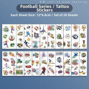 QIFUXING | Waterproof Soccer Competition Rainbow Trophy Stickers