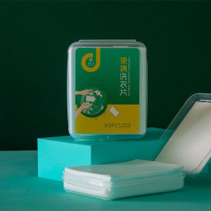 Portable Travel Essential Kit Laundry Detergent Tablets Toiletry Set for Business Trips Outdoor Camping Hiking Supplies