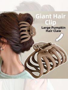 Large Capacity Hair Clip Pumpkin Claw