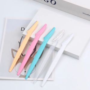 OULISI. Razor Eyebrow Trimmer Knife Shaver 3pcs Stainless Steel Blade Shaping Pisau Cukur Kening 专业刮眉修眉剃修眉刀片