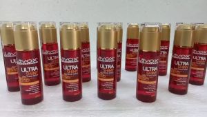 Serum tóc Lavox huyết thanh tóc Lavox Ultra Shiny 60ml dưỡng bóng tóc phục hồi tóc hư tổn ngăn ngừa gàu cho tóc bóng mượt