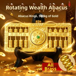 FENGSHUIGE | Rotatable Solid Brass Abacus Ornament