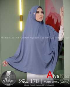 HIJAB SYARI BERGO JUMBO ALYA 178 JERSEY PREMIUM BY ALYAHIJAB