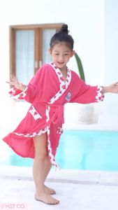 Kimono Handuk Anak Size S - XXL / 2 - 15 Tahun / Jubah Mandi Anak