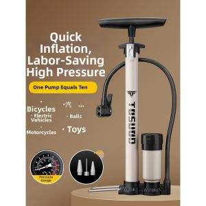 High Pressure Inflator Pump with Gauge