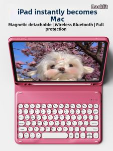 zoyu | Magnetic Separable Ultra-Thin Drop Protection Keyboard Case with Pen Slot for iPad