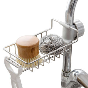 ตะแกรง ตะแกงวางฟองน้ำ ตะแกรงวางฟองน้ำ ตะกร้าสแตนเลส ตระกร้าใส่ของ ตะกร้าแขวนของ ตะกร้าเก็บของ ตะกร้าวางของ ชั้นวางอเนกประสงค์ ชั้นวางฟองน้ำอ่างล้างจาน