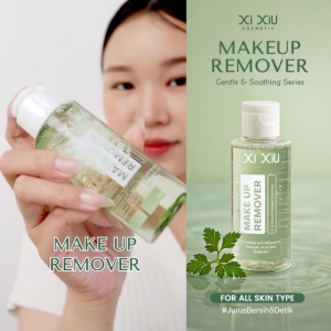 Xi XiU OIL INFUSED GENTLE & SOOTHING MAKE UP REMOVER - All Skin Type - 100 ml | Mugwort Salicylic Acid Bisabolol Pembersih