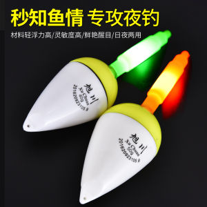 Digital Luminous Fish Float Super Bright Rock Fishing Buoy Fishing Float Tossing Vertical Float Sea Fishing Rod Float Eye-Catching Silver Carp Bighead Fishing Set Buoy
