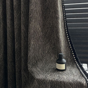Italian Luxury Minimalist Style Full Blackout Curtains