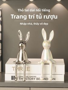 MEIWEISI | Luxury Rabbit Sitting Decor for Living Room TV Cabinet