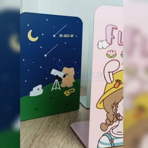 (2pcs) Book Stand / Stand Book / Sandaran Buku / End Book / Penyangga Buku Funcy
