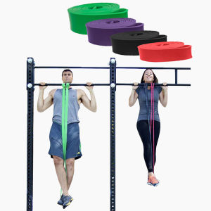 Bold Sports Elastic Belt Pull-Up Auxiliary Mens And Womens Gym Pilates Exercise Equipment Rubber Fitness Resistance Belt
