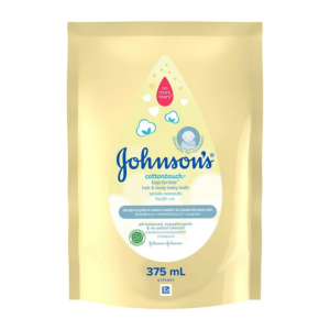 Johnsons CottonTouch Bath 375ml Refill