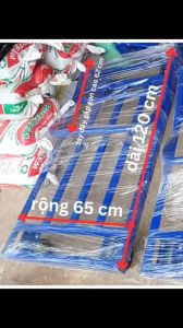 Xe kéo hàng đẩy hàng 4 bánh gấp gọn tải trọng lớn  nhiều kích thước