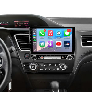 4G 64G Android Car Stereo for Honda Civic 2013 2014 2015 2016 2017 Radio Upgrade 10.1Inch IPS Screen with CarPlay Android Auto B