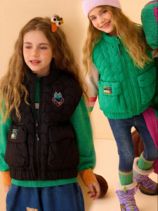 PPTOWN | Light Thin Quilted Vest Girls Jacket Autumn Spring Wear
