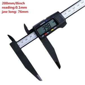 150/200/300MMElectronic Digital Caliper Plastic Vernier Caliper Long Jaw Micrometer Inner Outer Diameter Gauge Measuring Tools