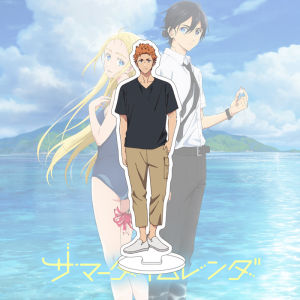 Bandai | Bộ Mô Hình Anime 16CM Summer Time Rendering - Shinpei Ajiro Ushio Kofune Mio Kofune Hizuru Minakata Đế Acrylic Đồ Trang Trí Cosplay Dành Cho Người Sưu Tầm