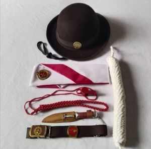 set alat peramuka cowo cewe set siaga cowo cewe boni baret