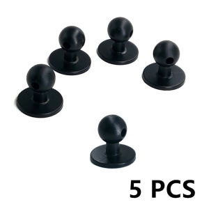5Pcs Mini Glue Mobile Phone Bracket Base for 17mm Ball Head Diameter for Car Navigation GPS CellPhone Holder Universal Accessori