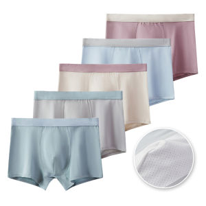 1 chiếc quần lót kháng khuẩn cotton Con Trai thanh thiếu niên quần lót boxer thoáng khí mỏng trơn trẻ em 9 + Y Nam sinh đồ lót quần lót thể thao hàng ngày cho thanh thiếu niên