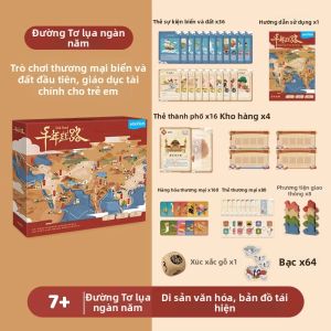 Yaofish | Trò Chơi Bảng Giáo Dục Đường Tơ Lụa cho Trẻ 7+
