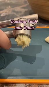 Alat Penghancur Bawang Stainless Steel & Penghalus Bumbu Dapur