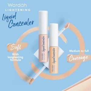 Wardah Lightening Liquid Concealer Mencerahkan dan Menyamarkan Noda Hitam di Wajah